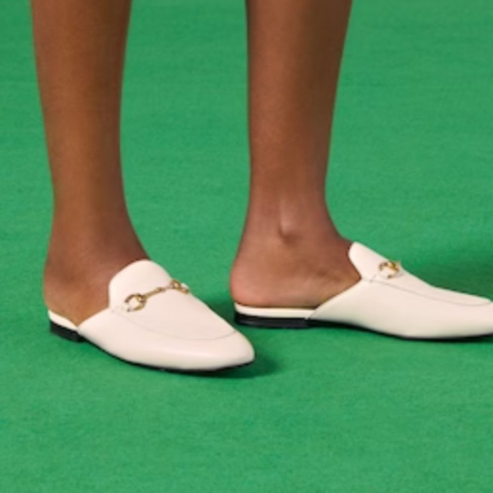 Gucci Princeton mules 37 white